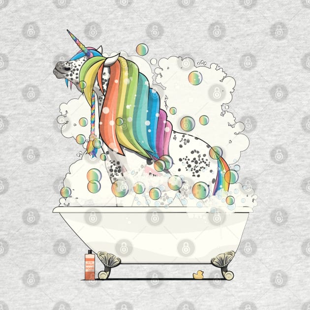 Unicorn in the Bath by InTheWashroom